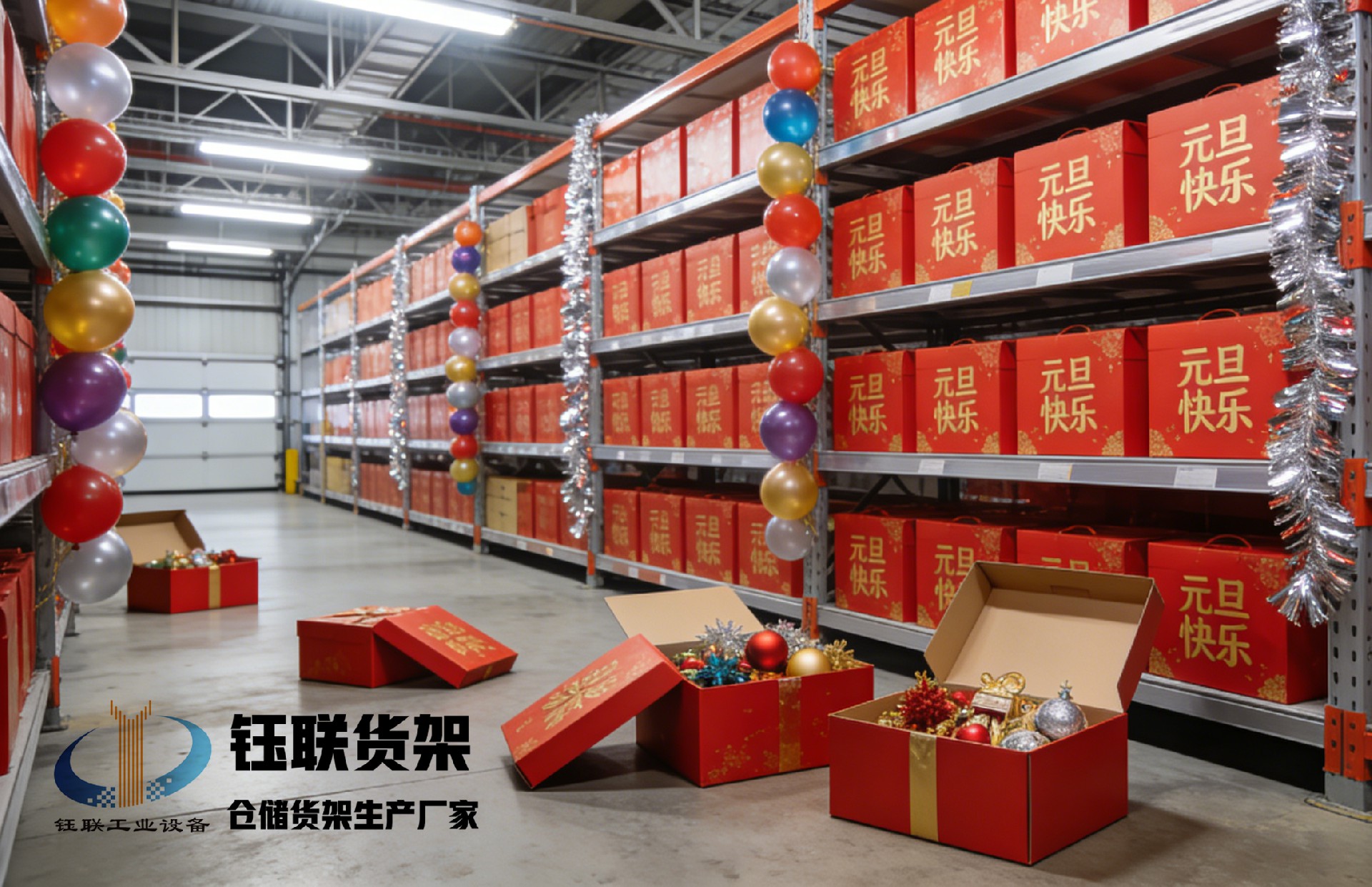 钰联货架祝2026年元旦快乐